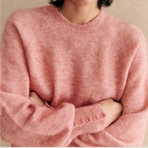 Sezane Louise Jumper M in Blush